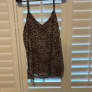 Sophie camisole in leopard print